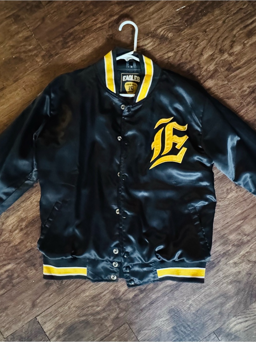 Rare EAGLES VTG satin varsity jacket (collectors item)
